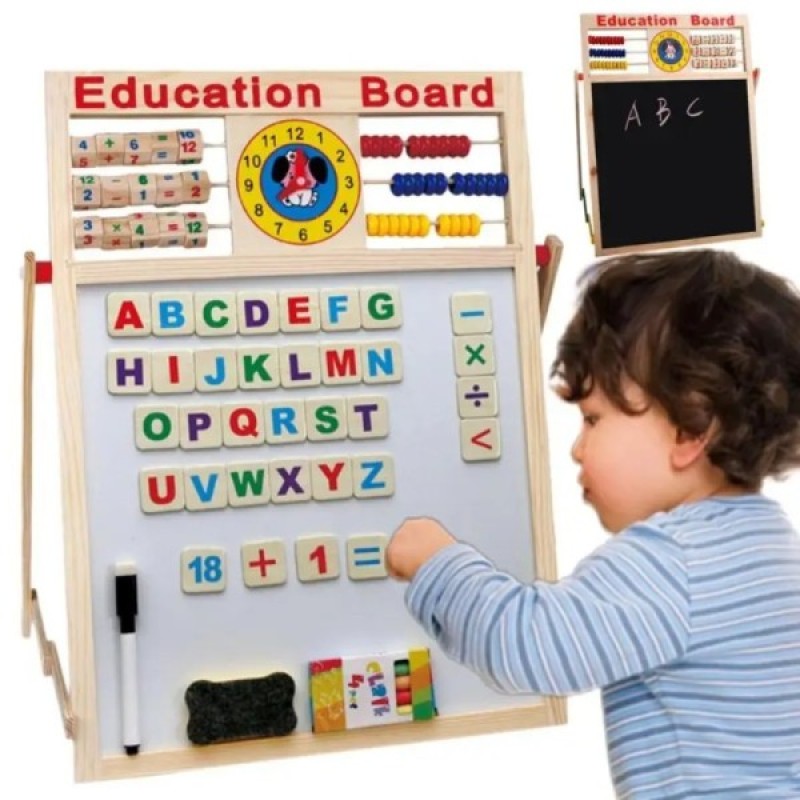 2 in 1 Educational Board - Alternate view 3 showing  color