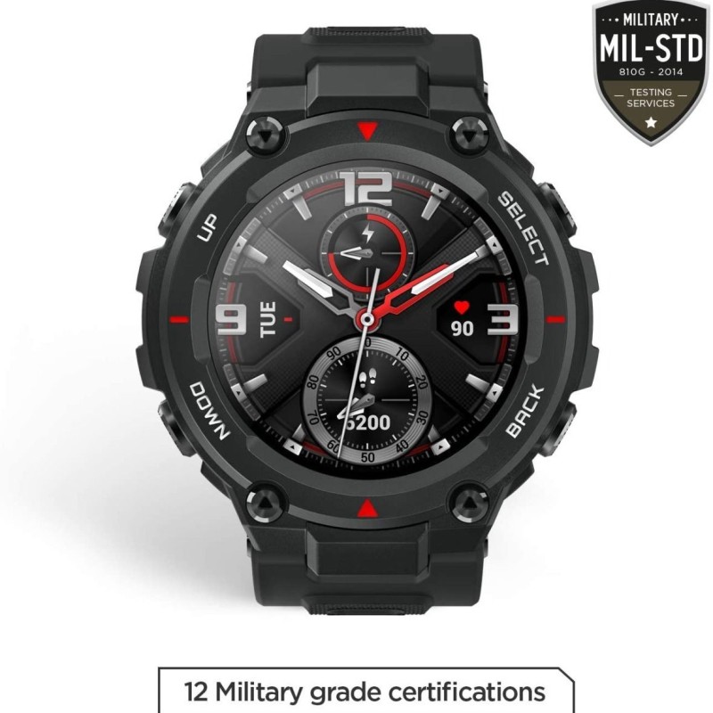 Amazfit T-Rex Smartwatch, Military Standard Certified - Main view showing full design