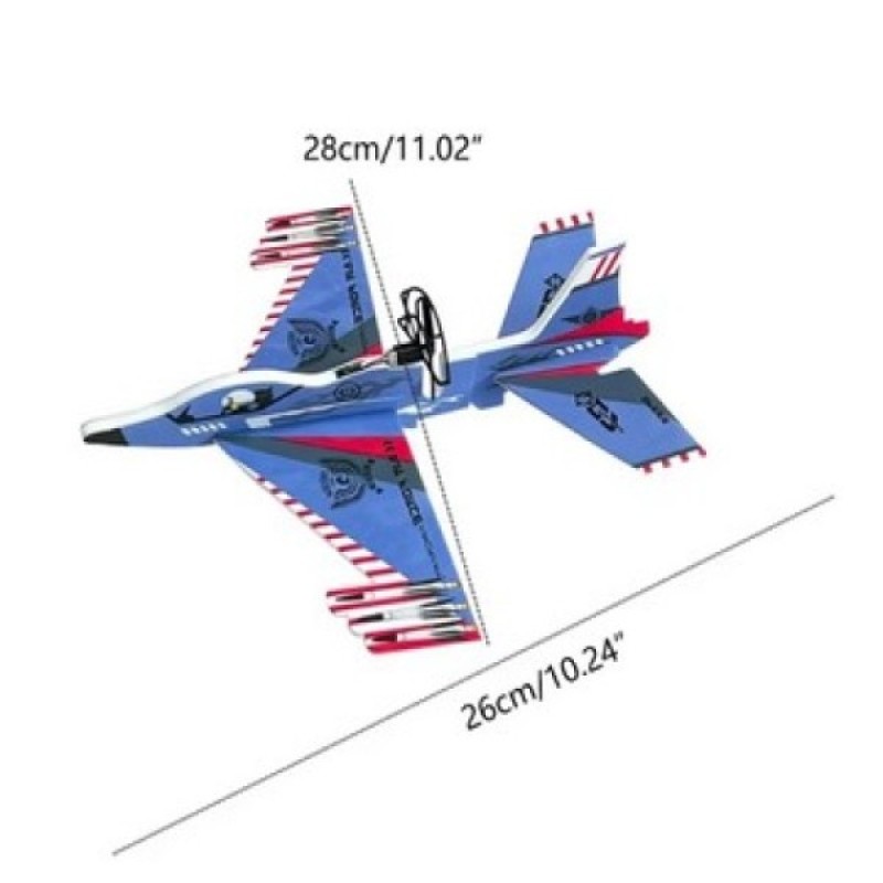 Automatic Flying Figther Airplane Toys - Alternate view 1 showing  color